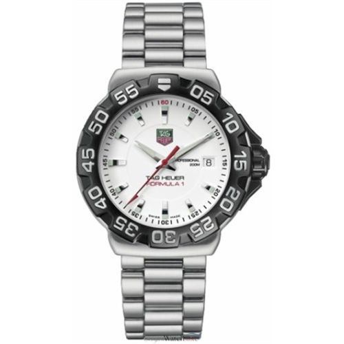 TAG Heuer Formula 1 Quartz 41 Stainless Steel / White / Bracelet